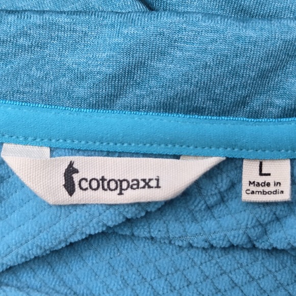 Cotopaxi‎ Men's Large Bandera Colorblock Thermal Pullover Sweater Sweatshirt - Picture 5 of 6